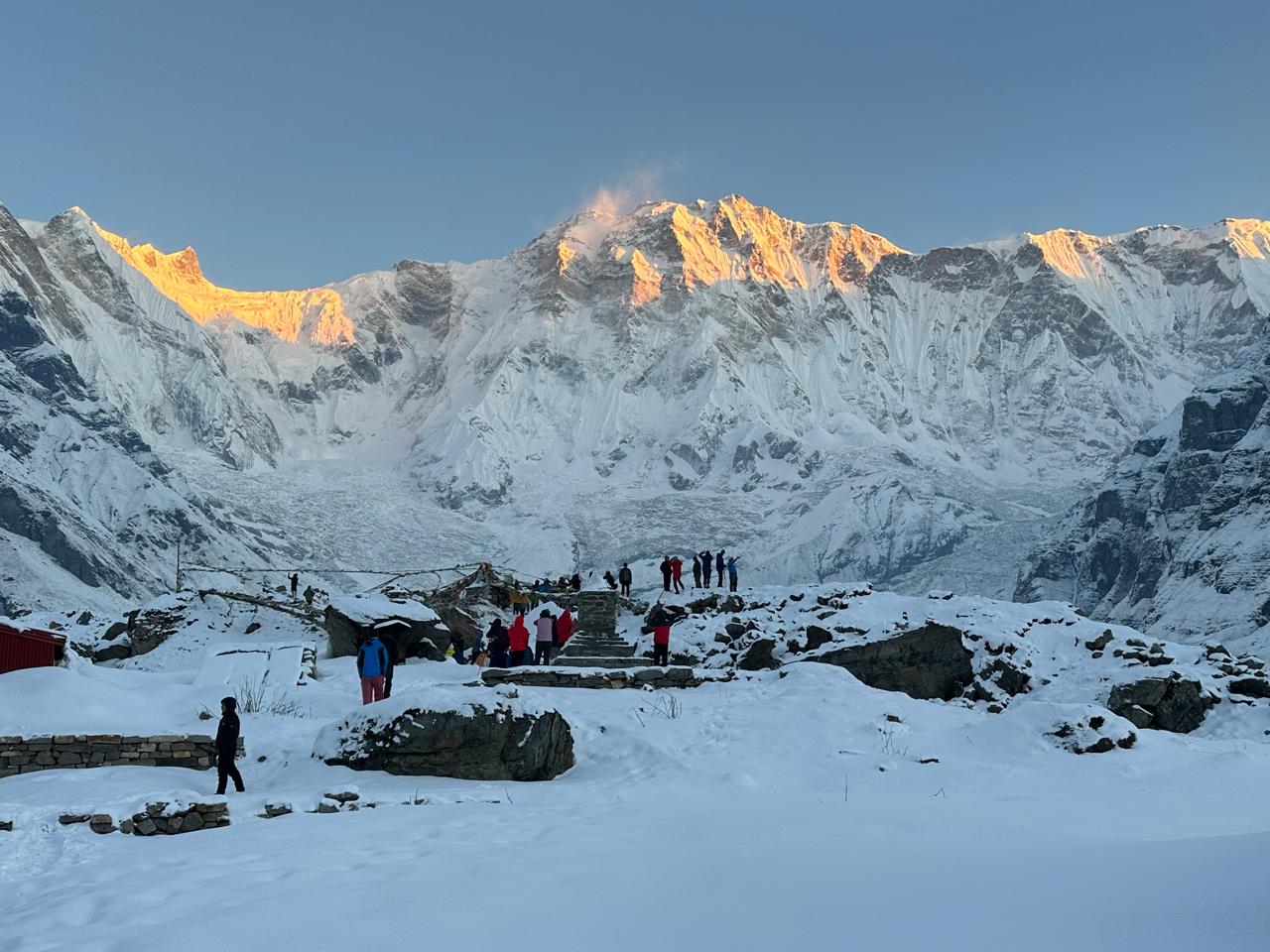 Annapurna region trekking in nepal